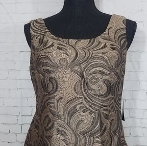 Kasper formal sleevless top